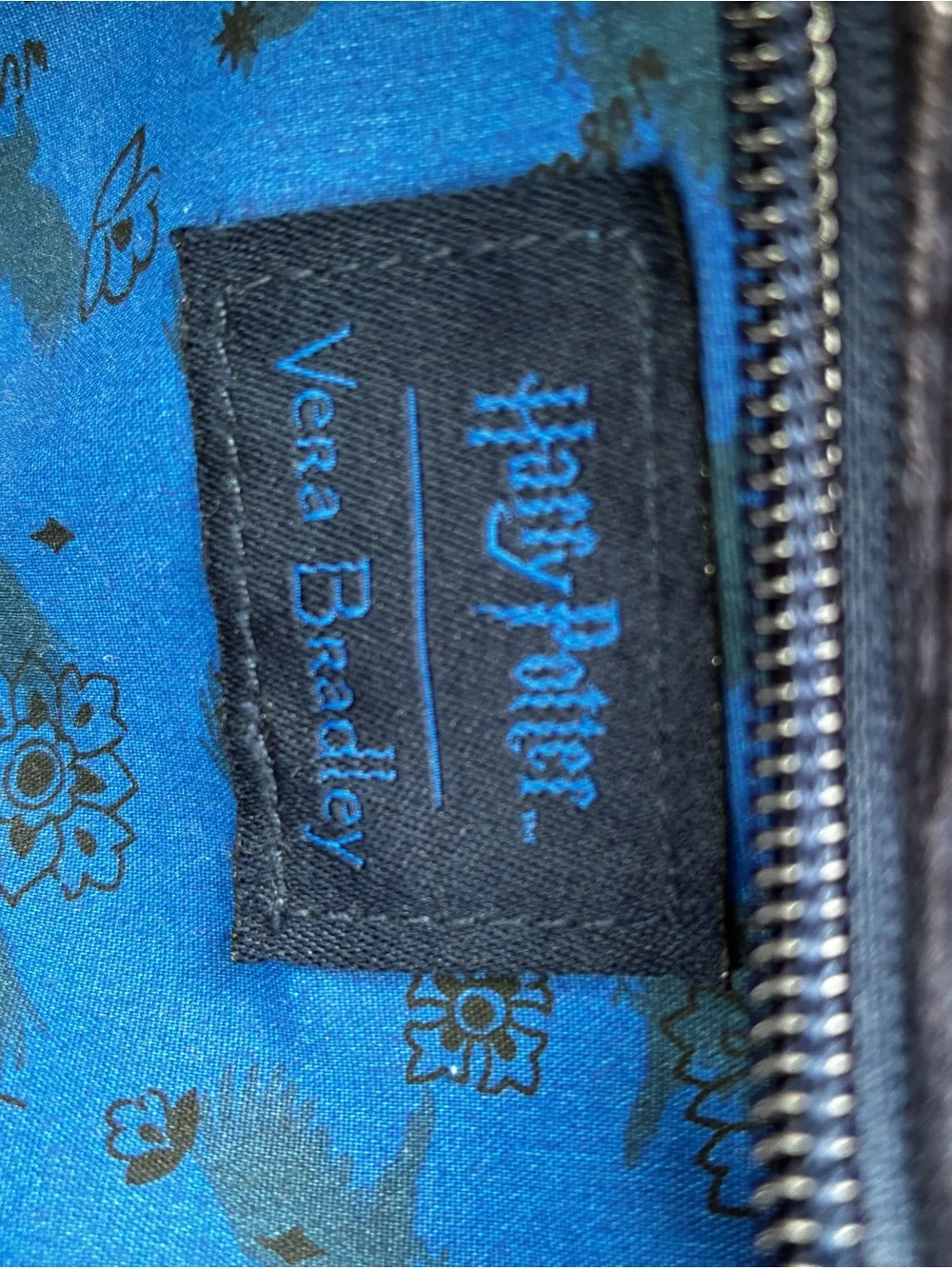 Vera Bradley Harry Potter Ravenclaw corduroy limited edition backpack